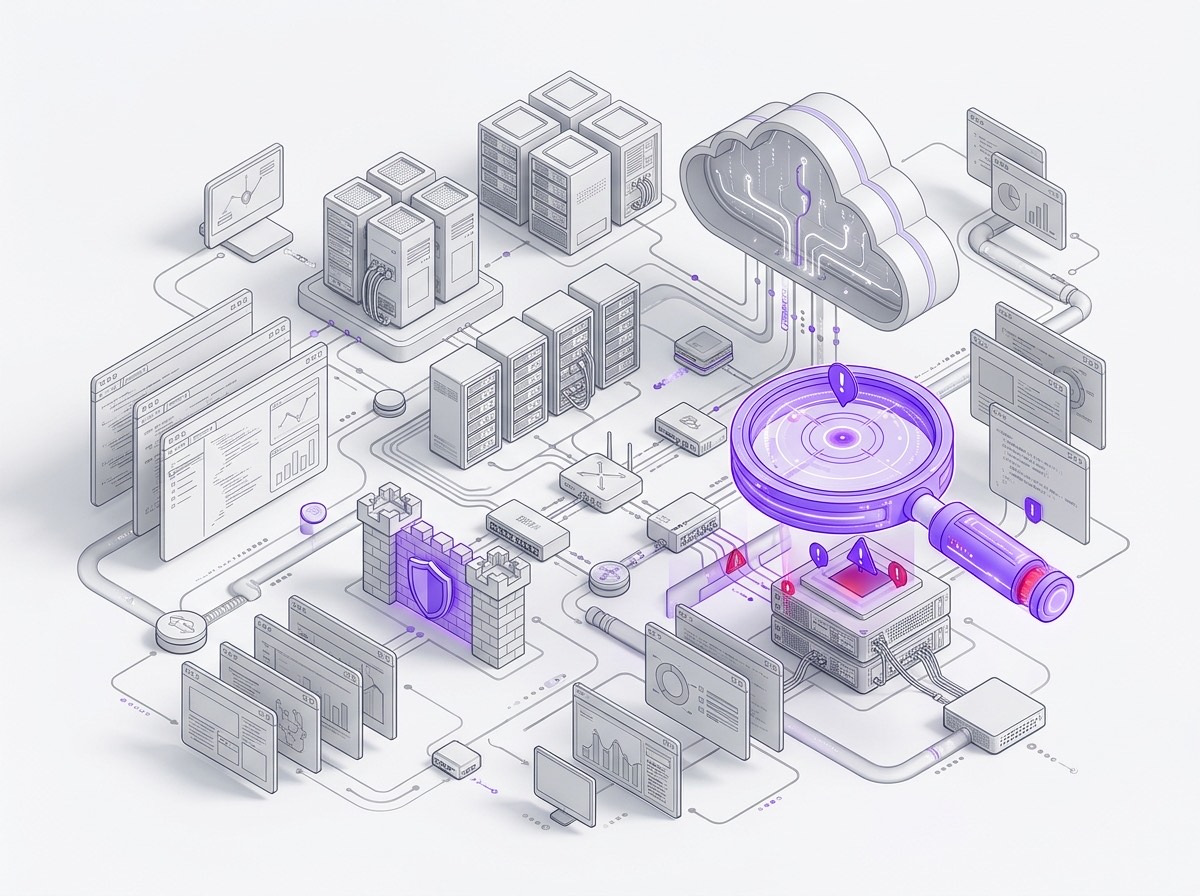 Continuous attack surface monitoring and penetration testing visual